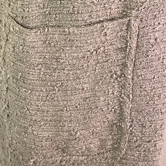 JILL STUART GREY WOVEN SHIRT DRESS - Picture 5 of 7